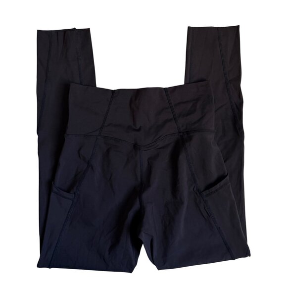 P’tula Side-Pocket 7/8 Leggings (Black) - Size Medium - Picture 4 of 9